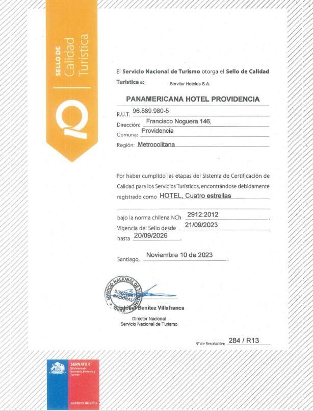 Panamericana Hotel Providencia Santiago Luaran gambar
